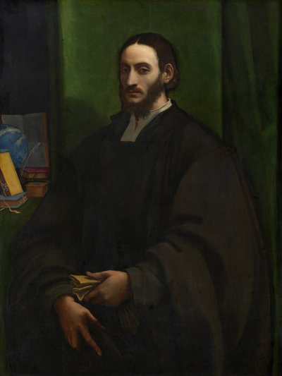Portrett av en humanist av Sebastiano del Piombo
