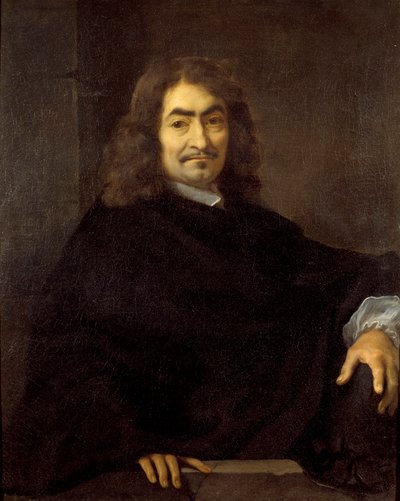 Antatt portrett av filosofen Rene Descartes (1596-1650) Maleri av Sebastien Bourdon (1616-1671) 1600-tallet Søn. 0,88x0,71 m av Sébastien Bourdon
