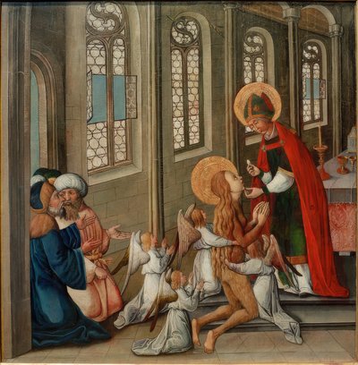 Letzte Kommunion Maria Magdalenas von Seeschwäbischer Meister