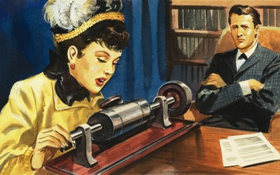 Kommunikasjonens historie: Fra grammofon til båndopptaker av Selby Donnison