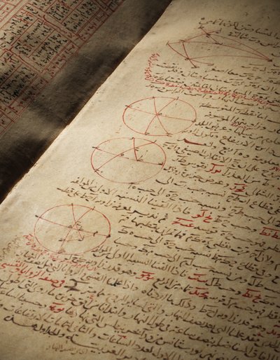 Et kompendium av avhandlinger om astronomi og matematikk av Nasir Al-Din Muhammad bin Al-Hasan Al-Tusi av Seljuq Dynasty