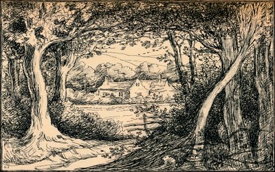 The End of the Glade, Epping Forest, ca 1900 av Selwyn Image