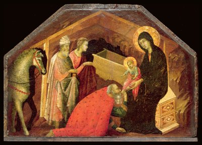 Tilbedelsen av magiene av Seminary Madonna Master