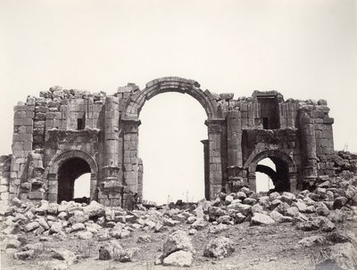 Hadrians bue ved inngangen til Jerash av Sergeant Henry Phillips