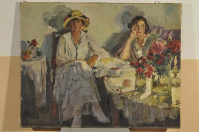 Høstkvelden kommer ned, 1915 av Sergei Arsenevich Vinogradov
