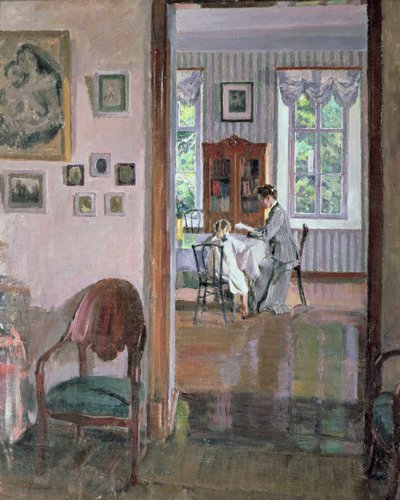 Interiør av Sergei Arsenevich Vinogradov