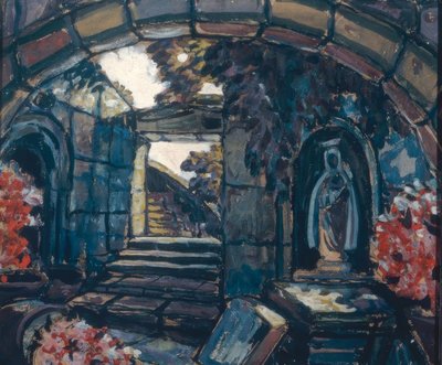 Maeterlinck, søster Beatrix / Sudeikin av Sergei Jurjewitsch Sudeikin