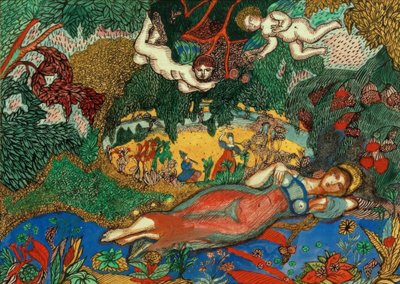 russiske Venus av Sergei Jurjewitsch Sudeikin