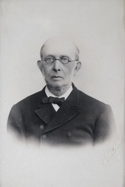 Portrett av Konstantin Petrovich Pobedonostsev 1827-1907, 1902 av Sergei Lvovich Levitsky