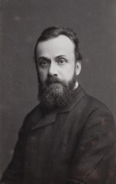 Portrett av forfatteren Gleb Ivanovich Uspensky 18431902, 1870 av Sergei Lvovich Levitsky