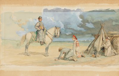 Boarens ankomst. av Sergei Sergeyevich Solomko