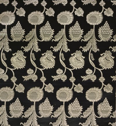 Olovyanishnikov Manufactory Halk-Silk Satin, tidlig på 1900-tallet (tekstil) av Sergei Vashkov