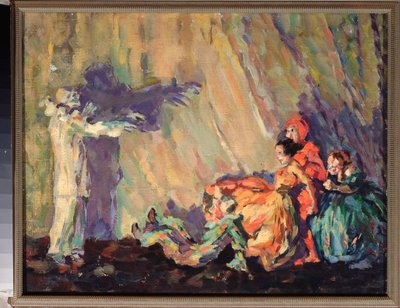 Clowns, pagliacci (buffoons) (Clowns, Pagliacci) (Costumes de la commedia dell