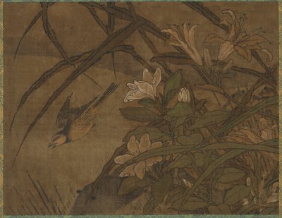 Fugler og blomster, midten av 1400-tallet - begynnelsen av 1500-tallet. av Sesshû Tôyô