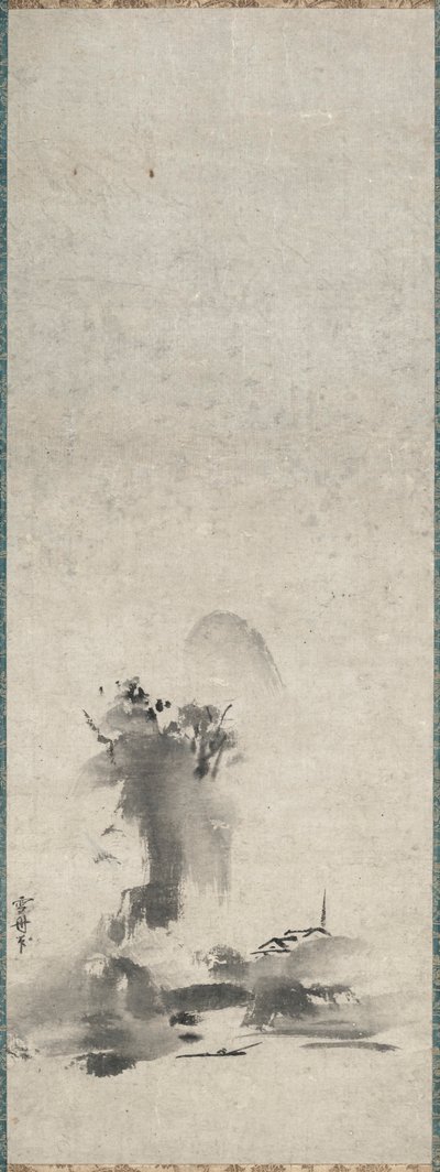 Haboku, Splashed Ink Landscape, 1400-tallet-begynnelsen av 1500-tallet. av Sesshû Tôyô