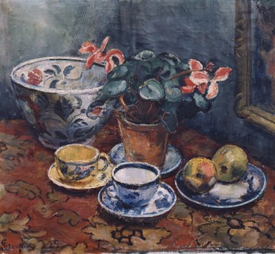 Beger, blomster og frukt av Severin Grande