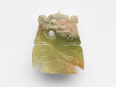 Anheng i form av en fugl, omarbeidet, ca. 1300-1050 f.Kr. av Shang Dynasty Chinese School