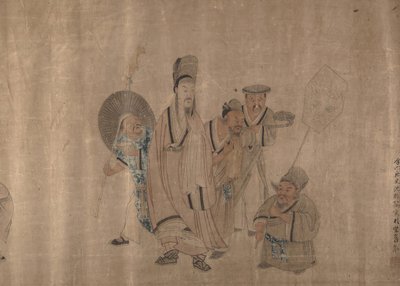 Figurmaleri, midten av 1800-tallet. av Shen Zhenlin