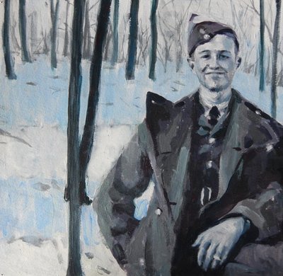 Flyløytnanten (justert), 2018 av Sheri Gee