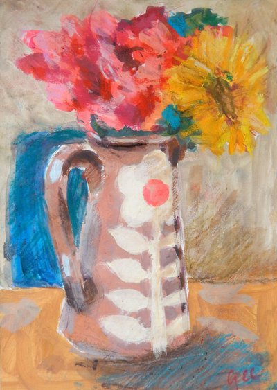 The Floral Jug, 2017 av Sheri Gee