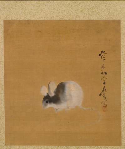 Mus fra Album of Paintings av Shibata Zeshin