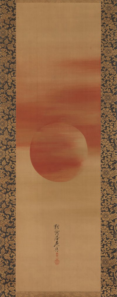 Rising Sun, andre halvdel av 1800-tallet. av Shibata Zeshin