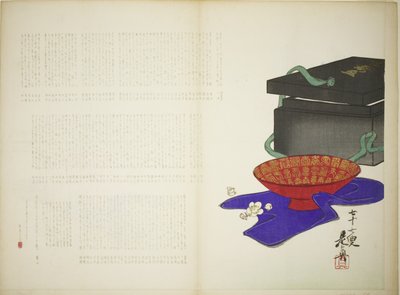 Cup of Long Life av Shibata Zeshin