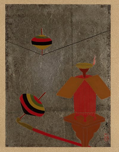 Snurrebasser av Shibata Zeshin