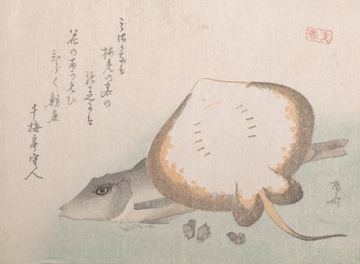 Stingray og Gurnard, sannsynligvis 1815., sannsynligvis 1815. av Shinsai