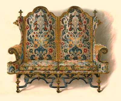 Sofa, 1905 av Shirley Charles Llewellyn Slocombe
