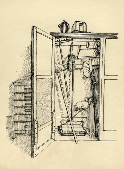 Kosteskap, c1951. av Shirley Markham