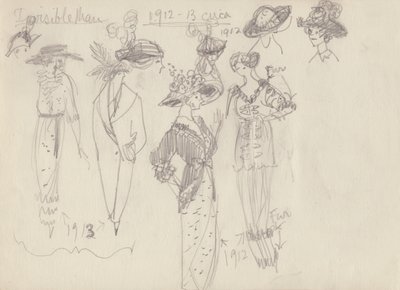 Historisk drakt, c1950. av Shirley Markham