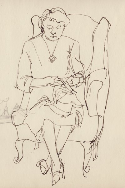 Kvinnesøm, c1950. av Shirley Markham