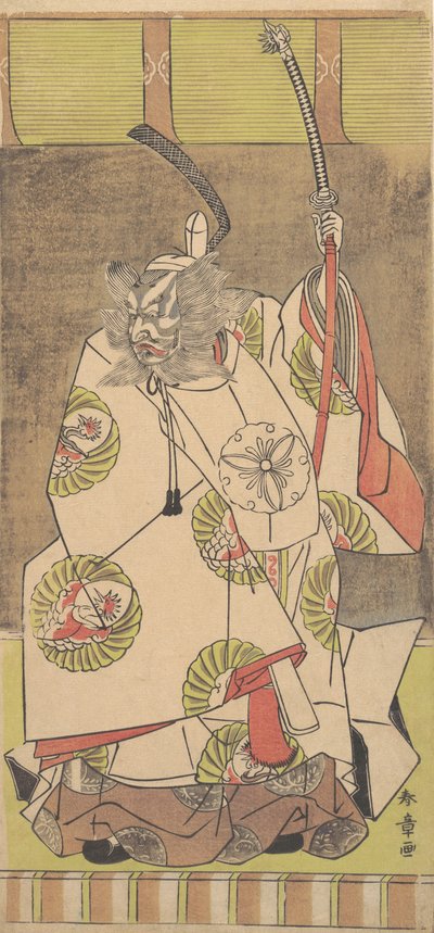 Kabuki-skuespiller Ichikawa Danjuro IV, 12. måned, 1771. av Shunsho