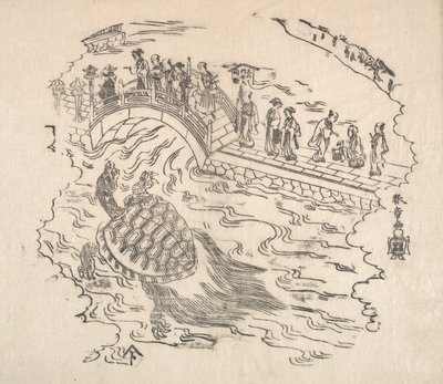 Shinabazu Benten Kaicho: Seremoni for tilbedelse av Benten ved Shinabazu-tempelet, 1700-tallet. av Shunsho