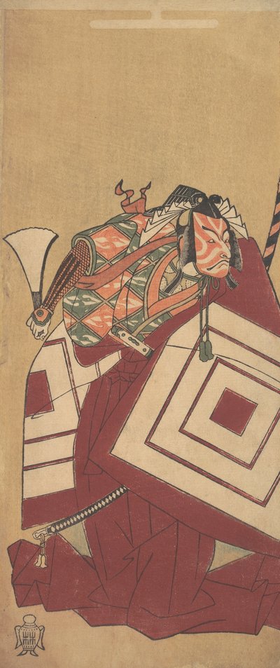 Den femte Ichikawa Danjuro som Kisou Takiguchi, 12. måned, 1770. av Shunsho