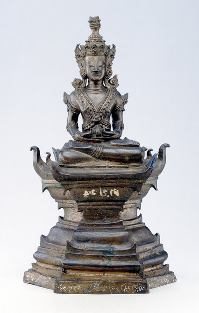 Buddha som helbreder, Lan Na-kultur (bronse) av Siamese School