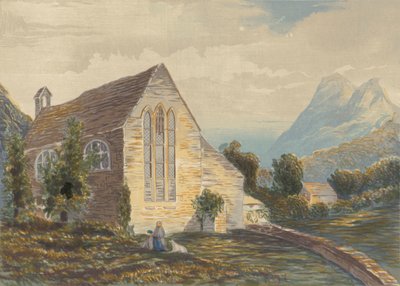 St Mary, Beddgelert, Carnarvonshire av Sidney Corner