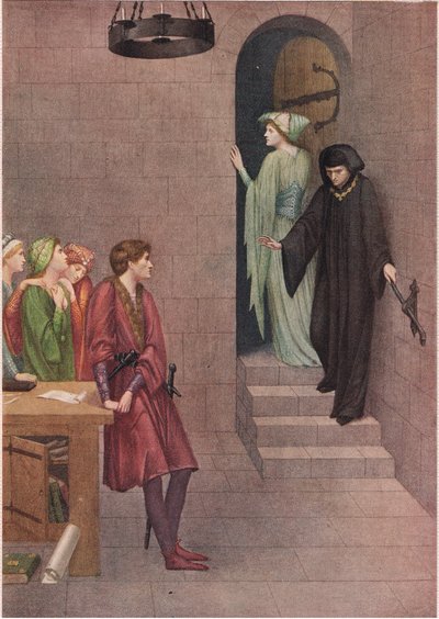 Prins Henry, Elsie og Lucifer. "Jeg har ikke mer å si, la oss gå inn". av Sidney Meteyard