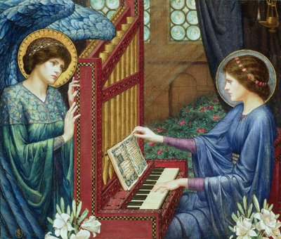 Saint Cecilia (olje på lerret) av Sidney Meteyard