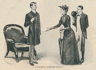 Et bilde av fornærmet verdighet, 1892 av Sidney Paget