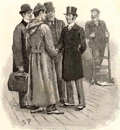 Sherlock Holmes eventyr av Sidney Paget