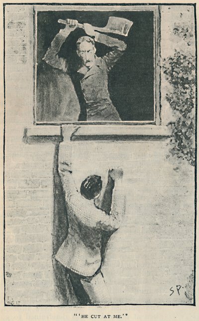 He Cut At Me, 1892 av Sidney Paget