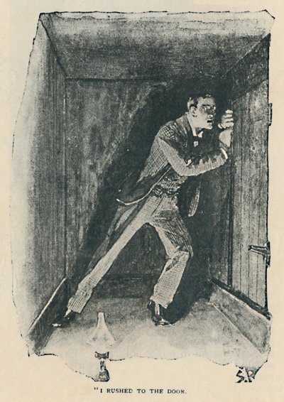 Jeg skyndte meg til døren, 1892 av Sidney Paget