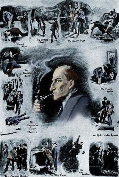 Sherlock Holmes by Sir Arthur Conan Doyle av Sidney Paget
