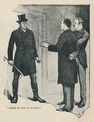 Hvem av dere er Holmes, 1892 av Sidney Paget