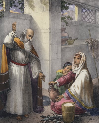 Elias og enken i Sarfat av Siegfried Detler Bendixen