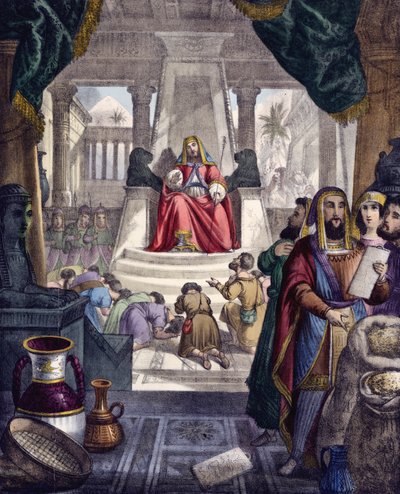 Joseph mottar hyllest av sine brødre av Siegfried Detler Bendixen