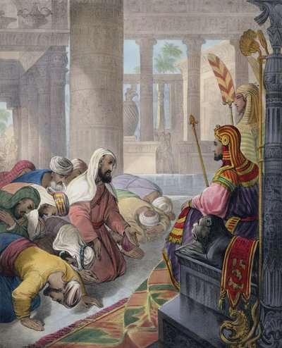 Joseph mottar hyllest av sine brødre av Siegfried Detler Bendixen