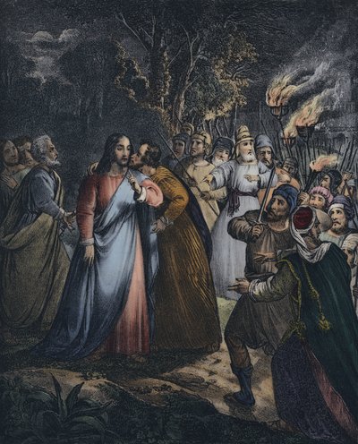 Judas forråder sin herre av Siegfried Detler Bendixen